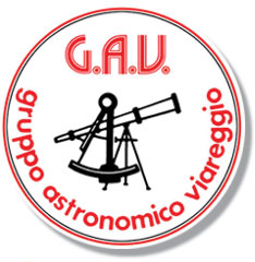 Logo GAV - Gruppo Astronomico Viareggio.