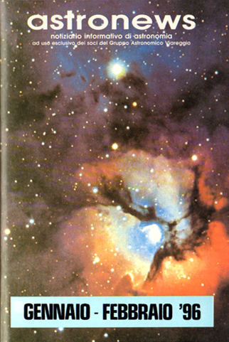 Copertina storica della pubblicazione Astronews ad uso dei soci del GAV