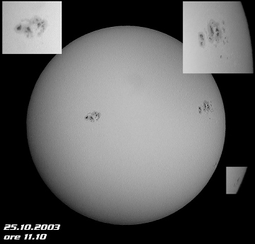 Il Sole in luce bianca